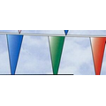 100' Neon Heavy-Duty Plasticloth V- Shaped Pennant Strings (4"x18"-80 Pennants)